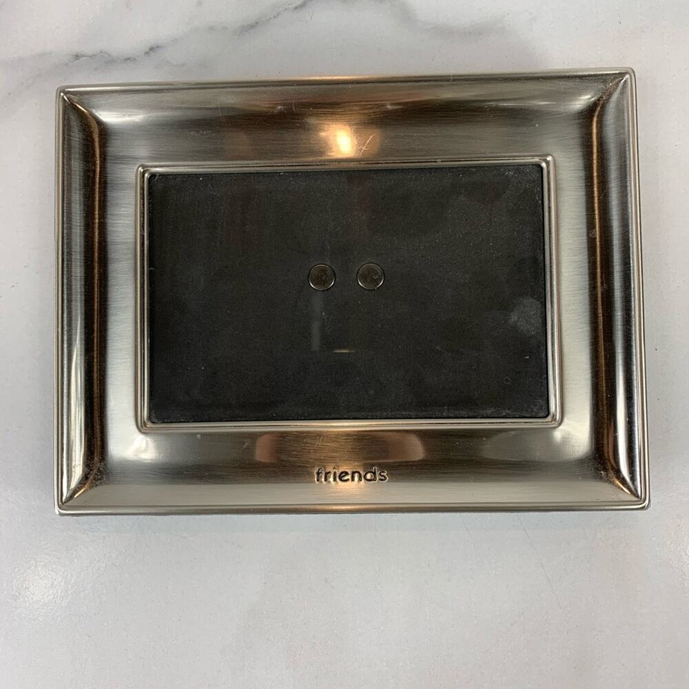 Brushed Silver Friends Picture Frame 6 x 8"